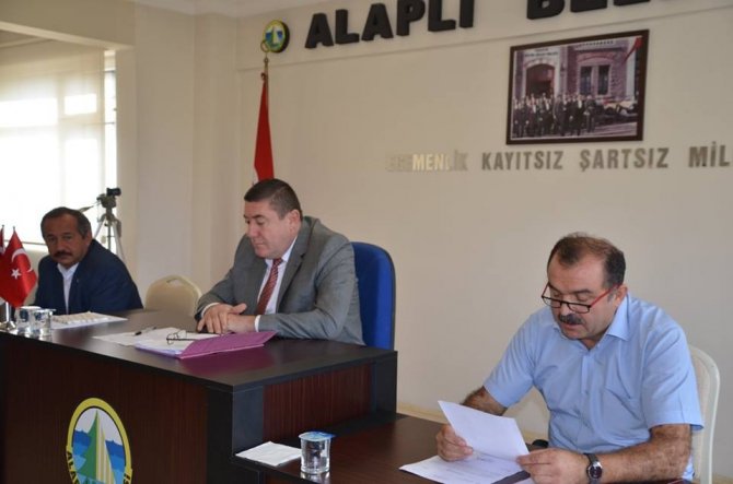 Alaplı Belediye Meclisi Ekim Ayı Olağan Toplantısı Yapıldı