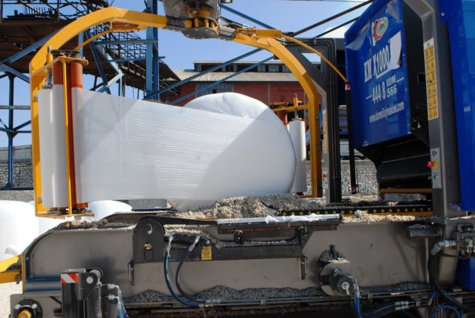 Burdur’da 19 Bin Ton Yaş Küspe Paketleniyor