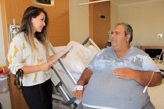 250 Kilo Olunca Tüp Mide Ameliyatı Oldu