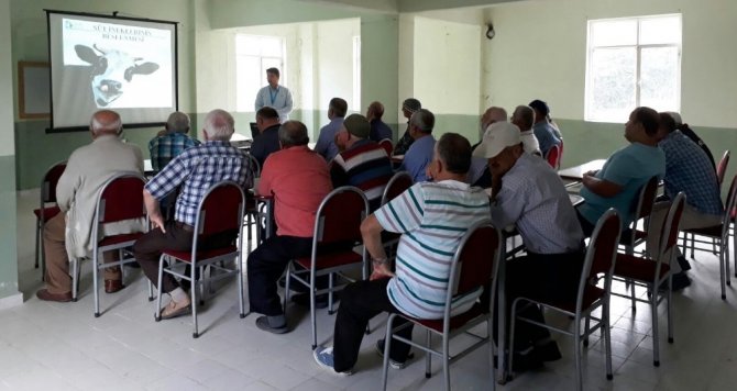 Köylerde Bilinçlendirme Eğitimleri Devam Ediyor