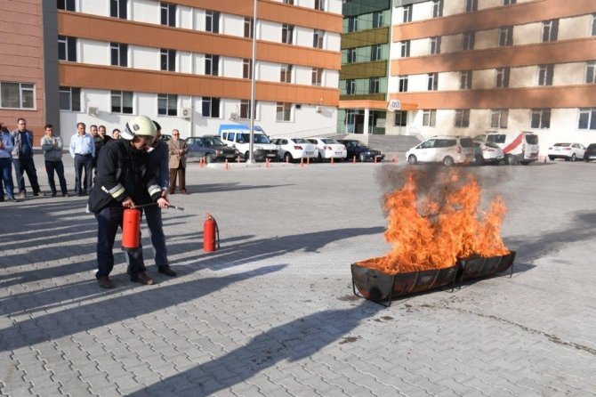 Kayseri Osb’de Acil Durum, Tahliye Ve Yangın Tatbikatı