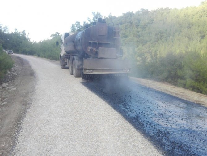 Borlu-selviler’e 7 Kilometre Sathi Kaplama