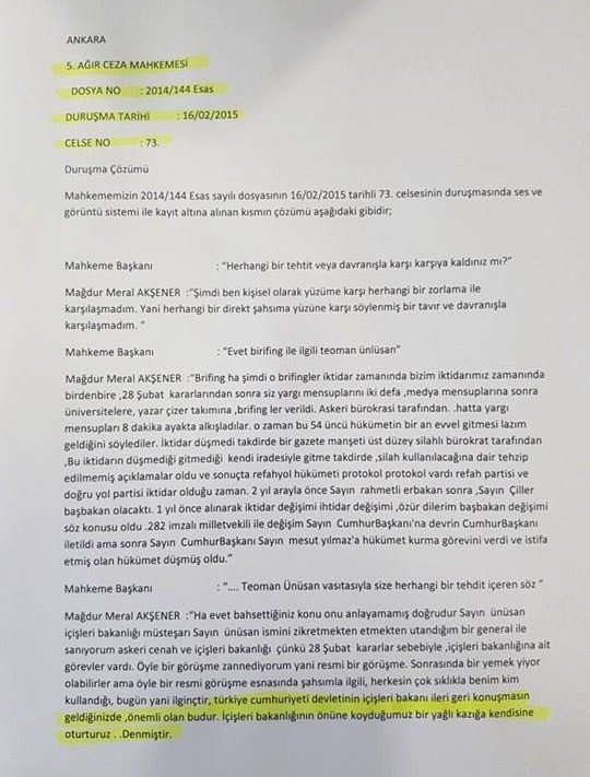 Mhp’li Belediye Başkanı Vergili’den Akşener’e ’28 Şubat’ Göndermesi