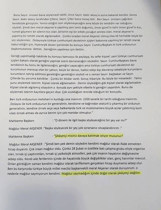 Mhp’li Belediye Başkanı Vergili’den Akşener’e ’28 Şubat’ Göndermesi
