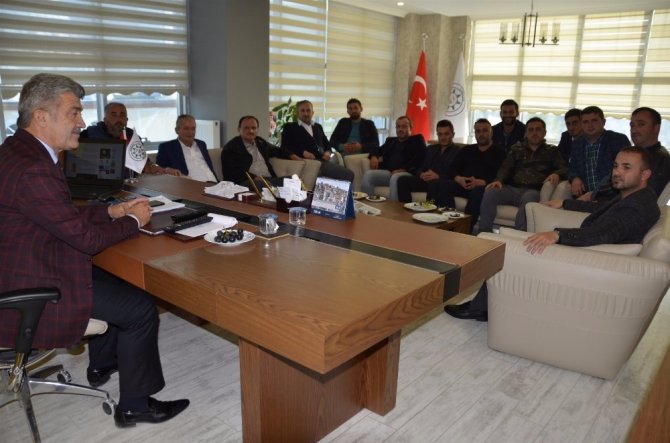 Ak Parti’den Başkan Yiğit’e Ziyaret