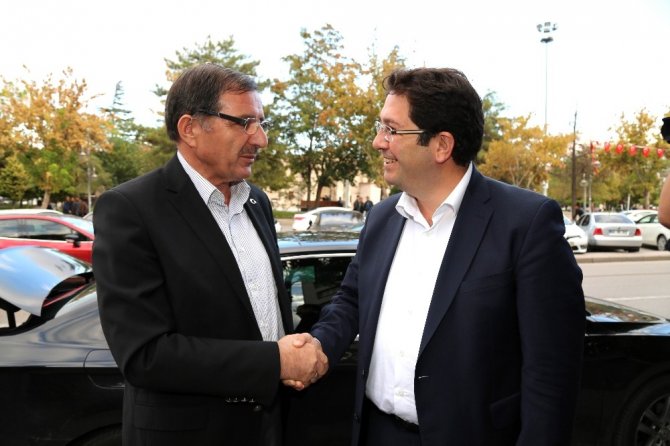 Ak Parti Yerel Yönetimler Başkan Yardımcısı Şeker, Başkan Yazgı İle Görüştü