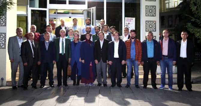 Ak Parti Yerel Yönetimler Başkan Yardımcısı Şeker, Başkan Yazgı İle Görüştü