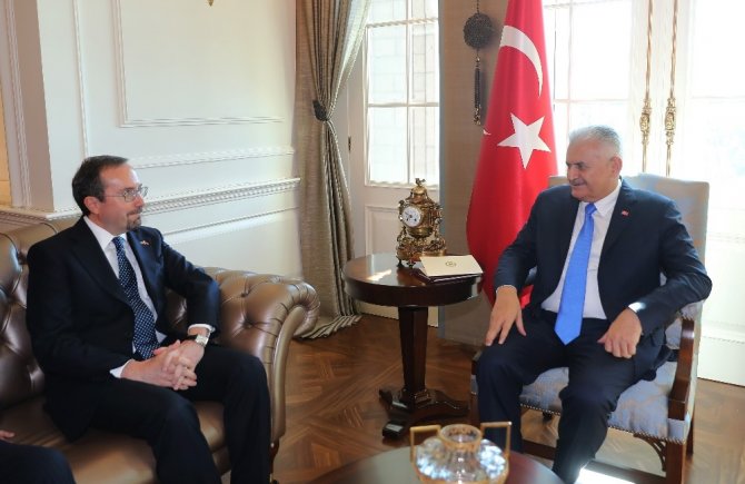 Başbakan Yıldırım, Abd Büyükelçisi Bass’ı Kabul Etti