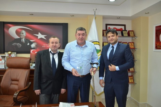 Başkan Tekin’e Teşekkür Ziyareti