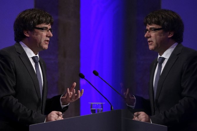 Katalan Lider Puigdemont: “Birkaç Gün İçerisinde Bağımsızlığı İlan Edeceğiz”
