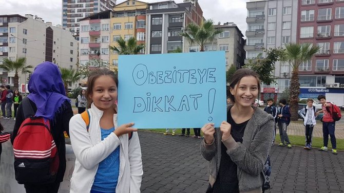 Obeziteye Karşı Sahilde Yürüyüş