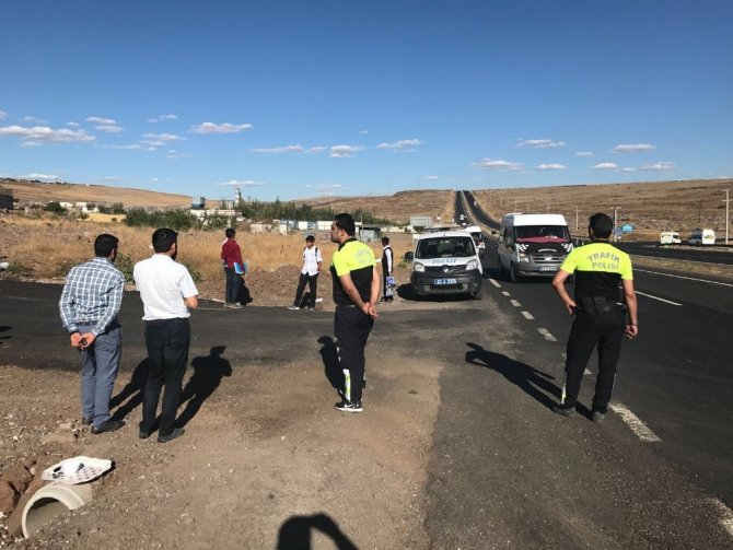 Siverek’te Okul Taşıtları Denetlendi