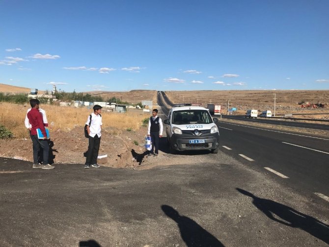 Siverek’te Okul Taşıtları Denetlendi