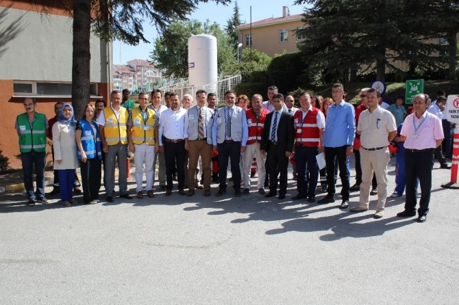 Devlet Hastanesinde Nefes Kesen Tatbikat