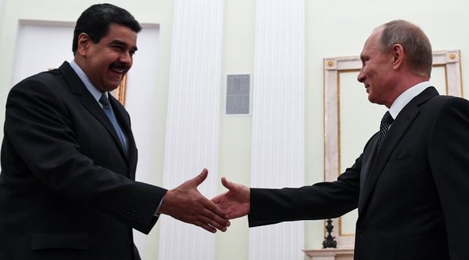 Venezuela Devlet Başkanı Maduro’dan Putin’e Teşekkür