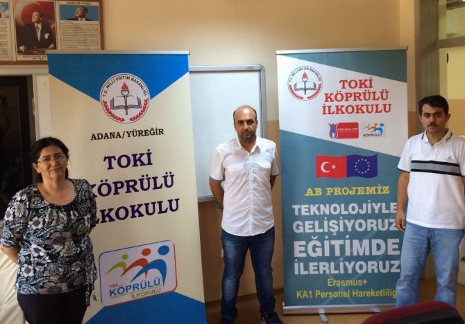 Yüreğir Toki Köprülü İlkokulu’ndan “Teknolojiyle Gelişiyoruz Eğitimde İlerliyoruz” Projesi