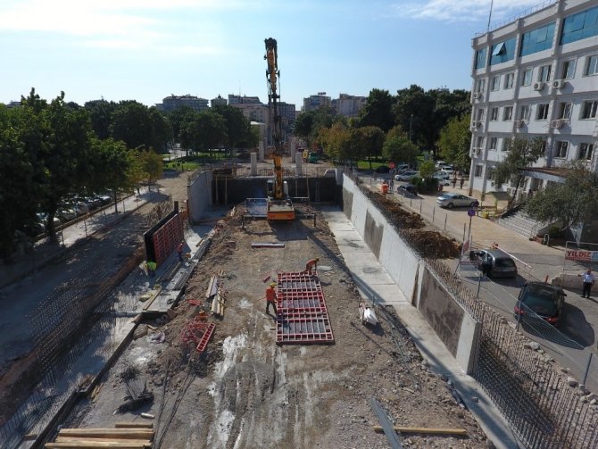 Kemal Köker Köprüsünde Çalışmalar Devam Ediyor