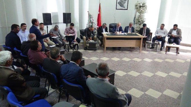 Maski Muhtarların Sorunlarını Dinledi