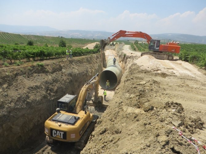Pamukluk Barajı 2018 Suluma Mevsimine Yetiştirilecek