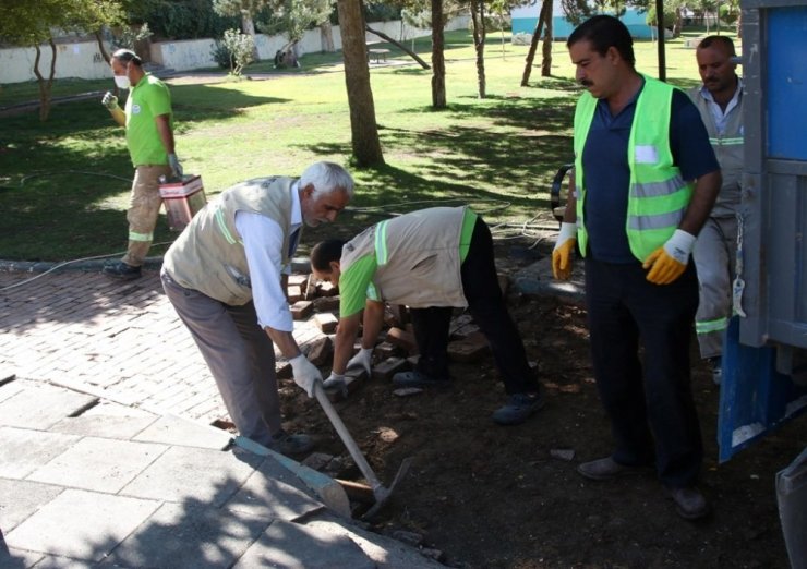 Ahmet Yesevi Parkında Yenileme Çalışmaları Yapıldı