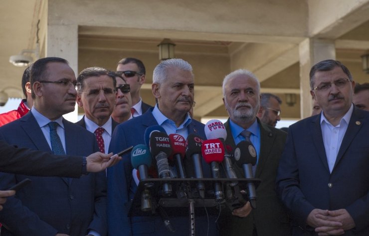 Başbakan Yıldırım’dan Kuzey Irak’a Yaptırım Açıklaması