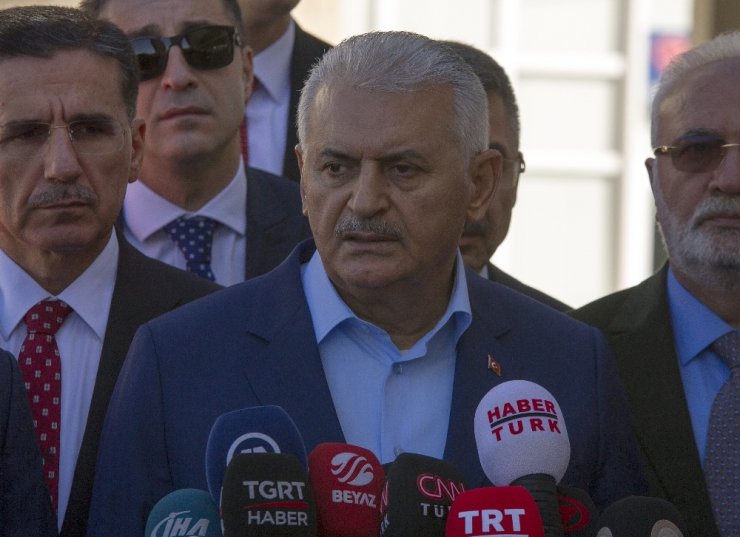 Başbakan Yıldırım’dan Kuzey Irak’a Yaptırım Açıklaması