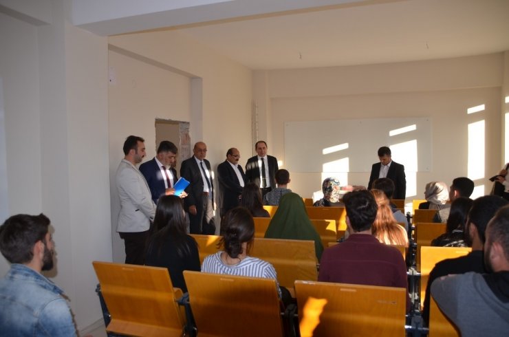 Rektör Alkan Kargı Myo’yu Ziyaret Etti