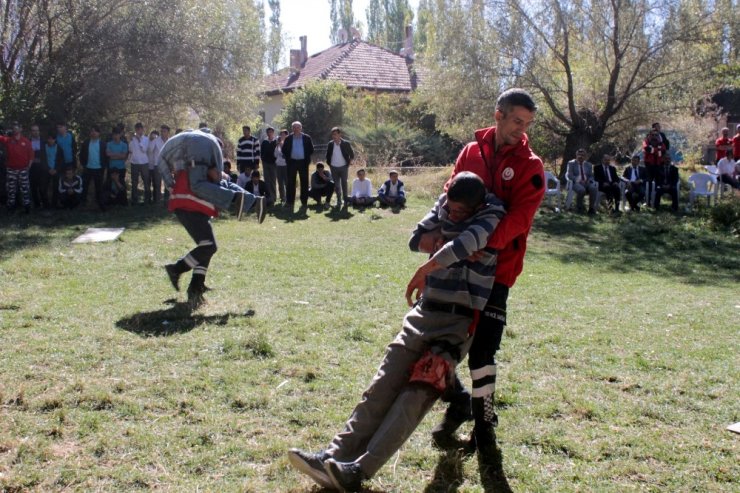 Gerçeği Aratmayan Umke Tatbikatı Mucur İlçesinde Yapıldı