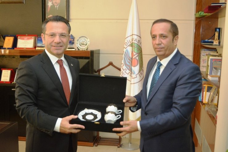 Vali Aksoy’dan Başkan Toltar’a Ziyaret