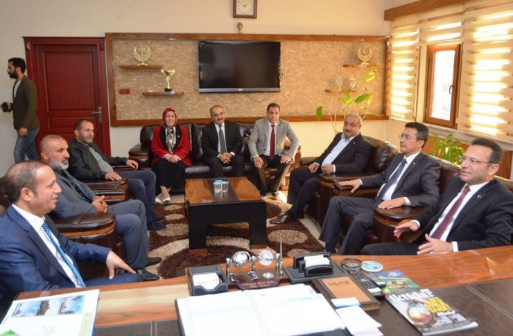 Vali Aksoy’dan Başkan Toltar’a Ziyaret