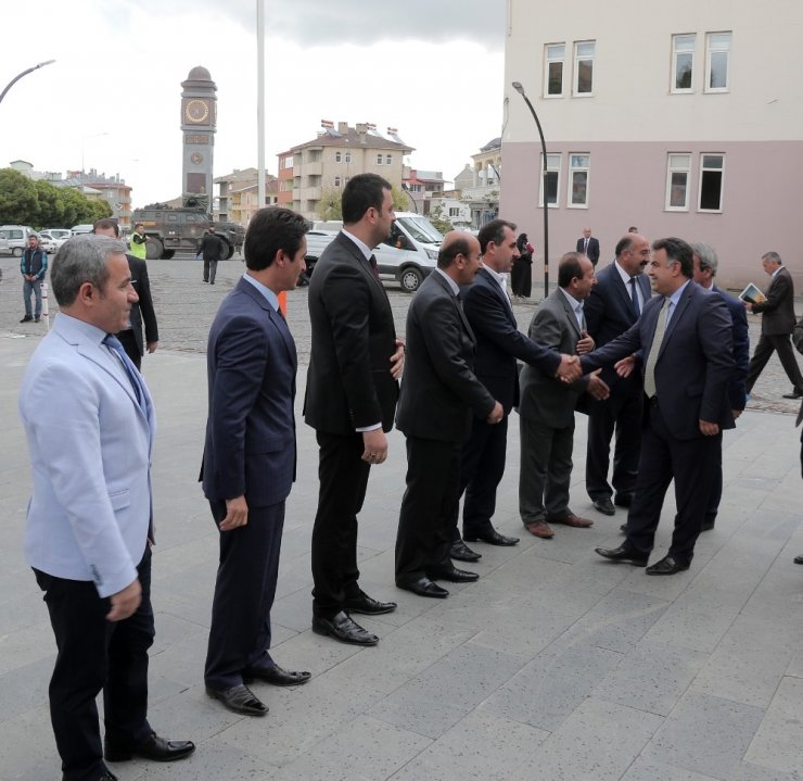 Vaski Genel Müdürü Ali Tekataş’ın Gevaş Ziyareti