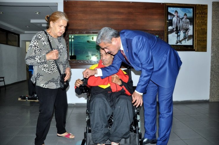 Başkan Alıcık’tan Bir Engelliye Daha Destek