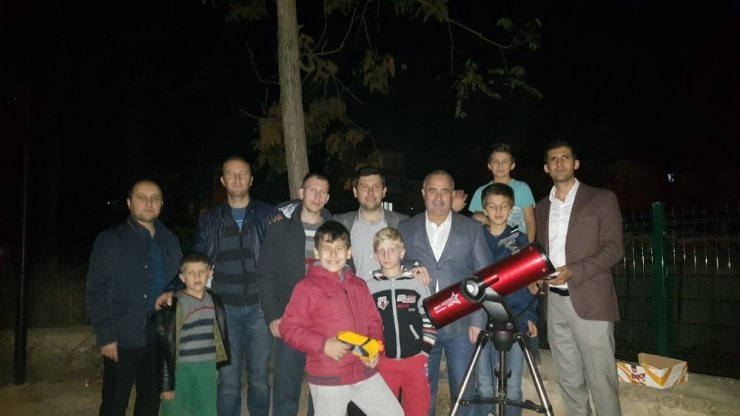 Osmaneli’de Öğrencilerin Uzay Gözlem Etkinliği