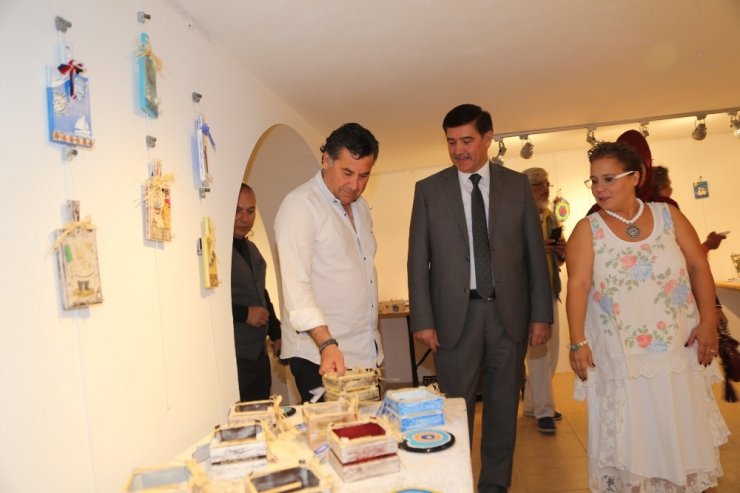 Bodrum’da Sevgi Sanat Atölyesinden 3. El Sanatları Sergisi