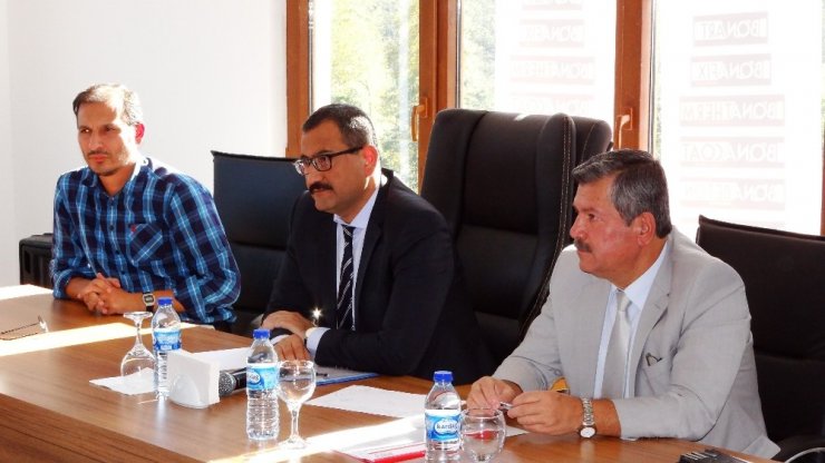 Vali Sarıfakıoğulları Organize Sanayi Bölgesi’ndeki İşverenlerle Buluştu, Sorunlarını Dinledi