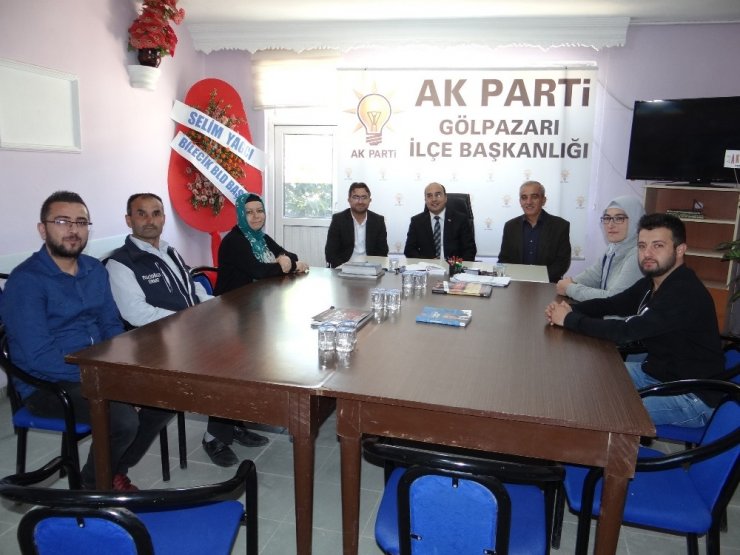 Gölpazarı Kaymakamı Kadir Duman’dan Ak Parti İlçe Başkanlığına İadei Ziyaret