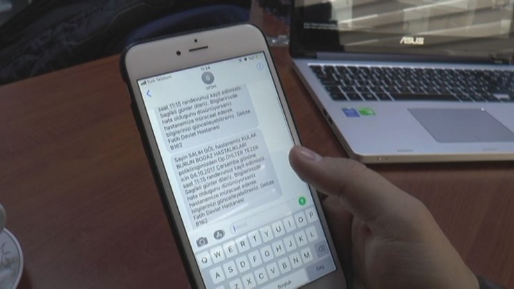 Devlet Hastanesinde Kısa Mesaj Devrimi