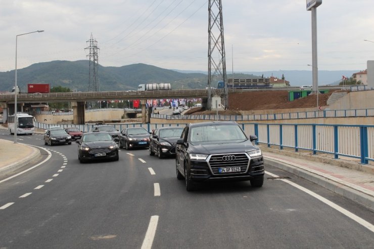 Asar Deresi Köprülü Kavşağı Törenle Açıldı