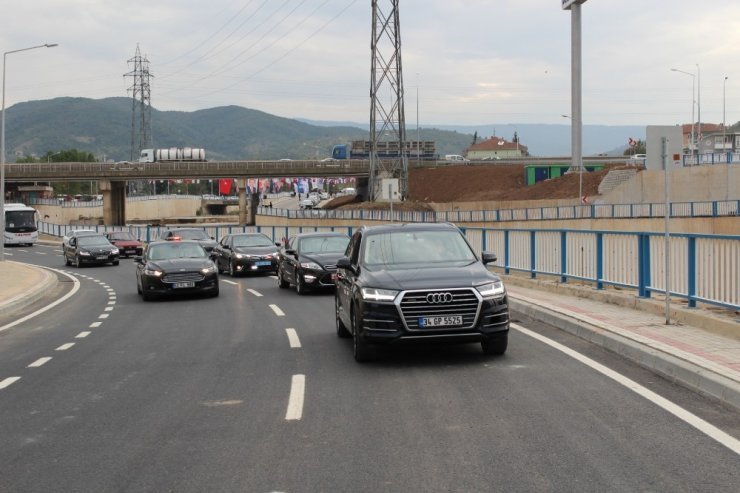 Asar Deresi Köprülü Kavşağı Törenle Açıldı