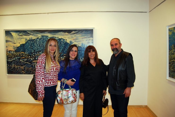 Ressam Hasan Mirza, 13. Kişisel Sergisini Açtı