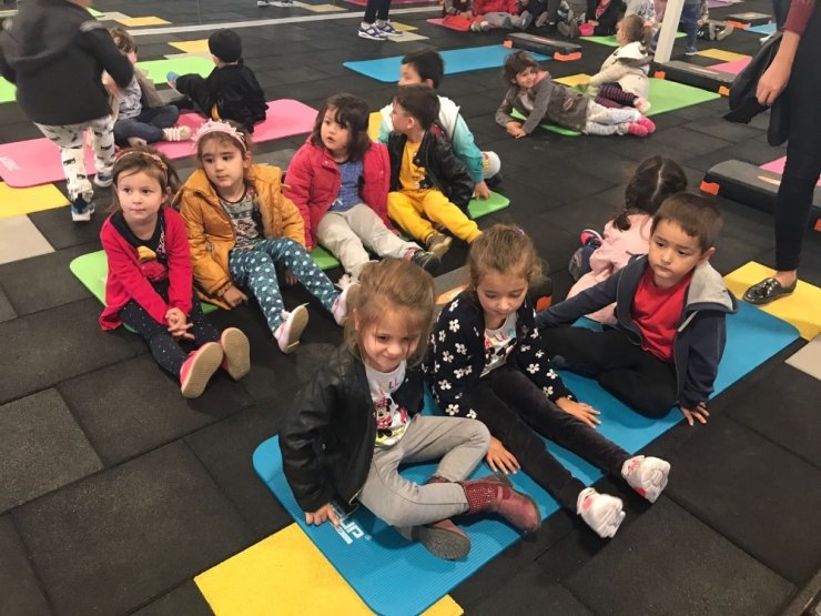 Spor Merkezinin Konukları Bu Kez Minik Öğrenciler Oldu