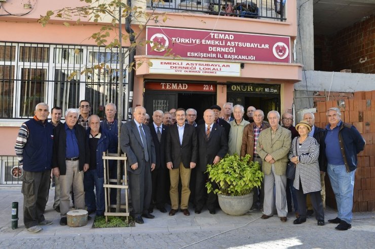 Başkan Ataç Temad’ı Ziyaret Etti