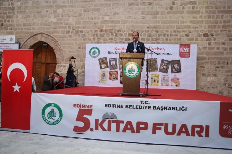 Edirne 5. Kitap Fuarı Açıldı