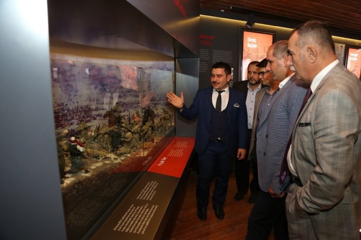 Kardeş İlçe Eceabat’tan Gelen Misafirler Şahinbey’e Hayran Kaldı