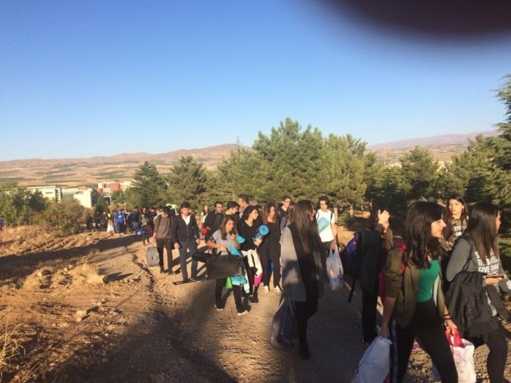 Ted Malatya Koleji Özel Lisesi Öğrencilerine 1 Gecelik Kamp