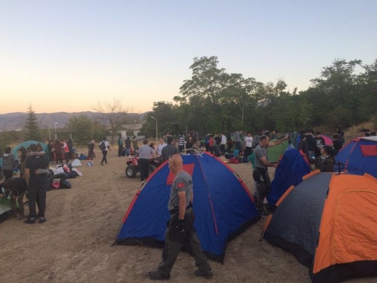 Ted Malatya Koleji Özel Lisesi Öğrencilerine 1 Gecelik Kamp