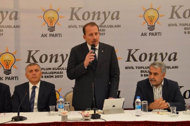 Ak Parti Konya İl Teşkilatı’ndan Meslek Odaları Ve Stk Buluşmaları