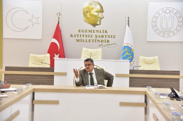 Bilecik Belediyesi Haftalık İstişare Toplantısı Yapıldı
