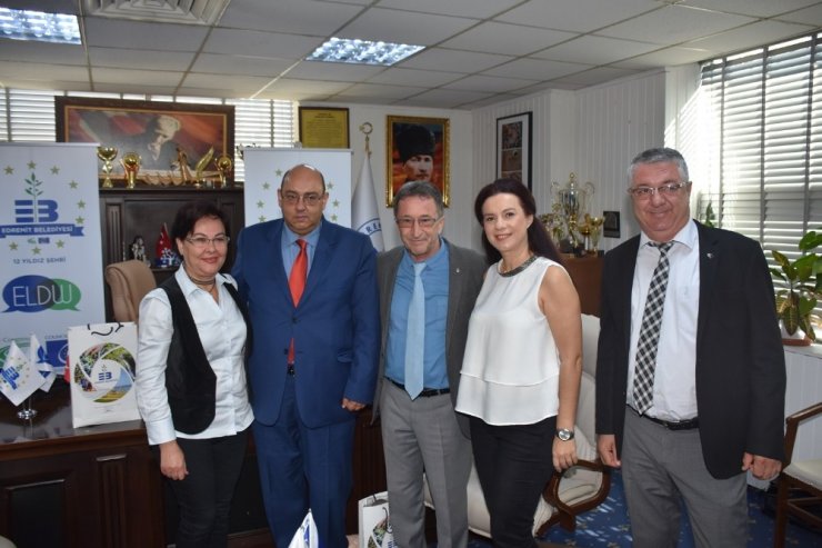 Yunanistan’ın Midilli Ve Hanya Belediyeleri’nden Edremit’e Ziyaret