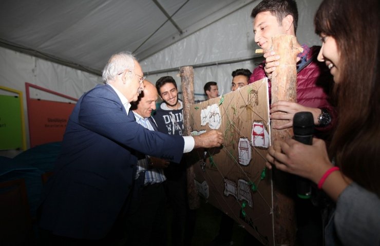 Chp Genel Başkanı Kemal Kılıçdaroğlu, Kapadokya’da Tasarımcı Gençlerle Uluştu